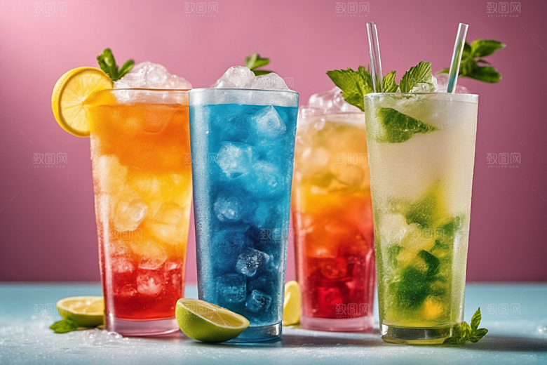 果汁创意夏天摄影图