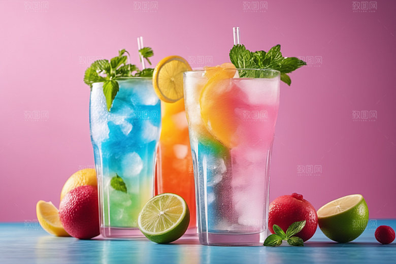 果汁高清夏天摄影图