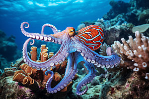 海底世界海洋生物自然摄影图