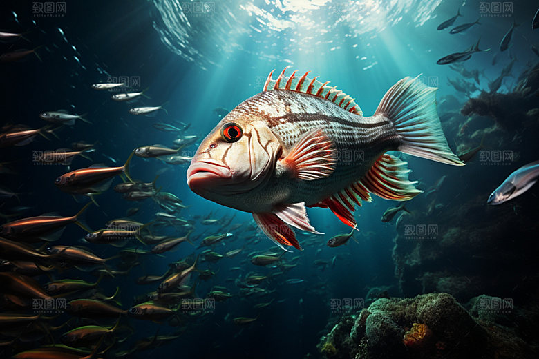 海底世界高清海洋生物摄影图