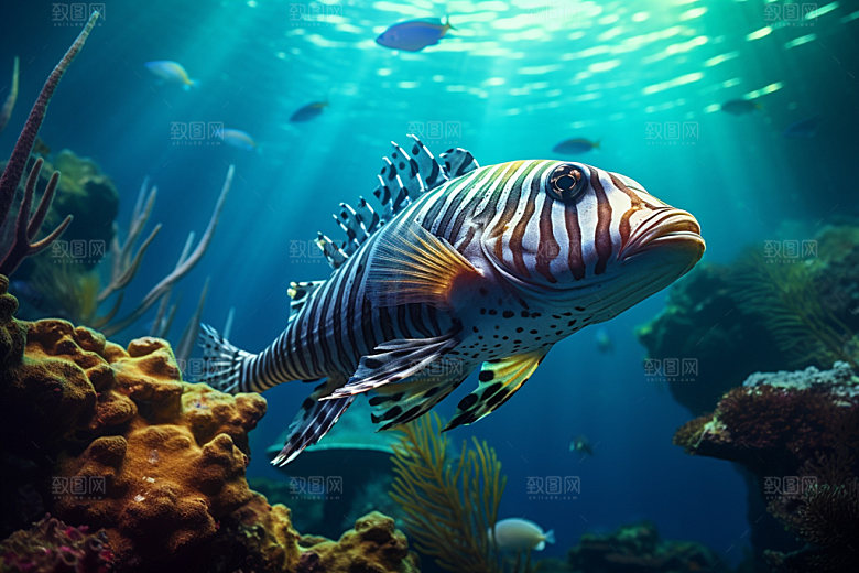 海底世界大海水底摄影图