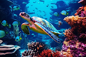 海底世界环保高清摄影图