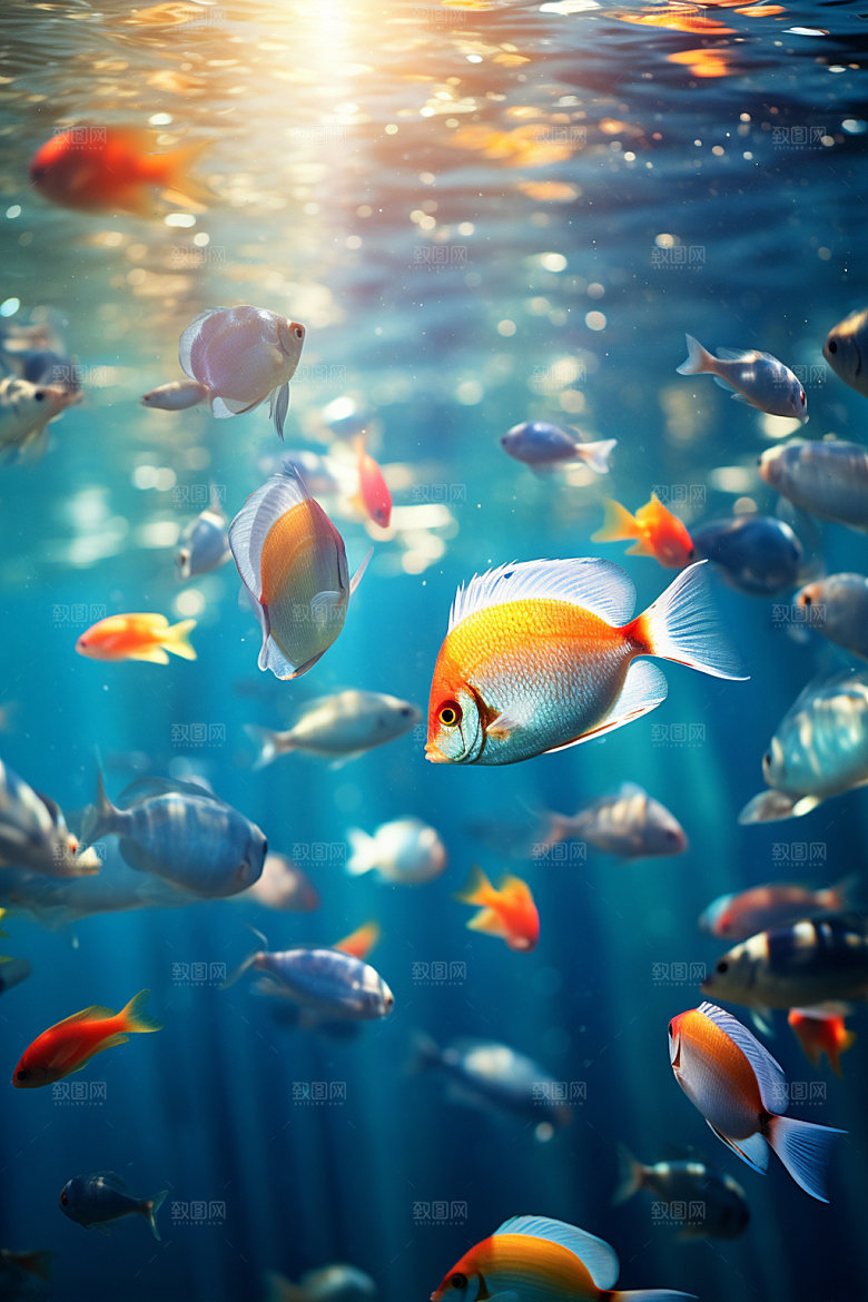 海底世界海洋生物高清摄影图