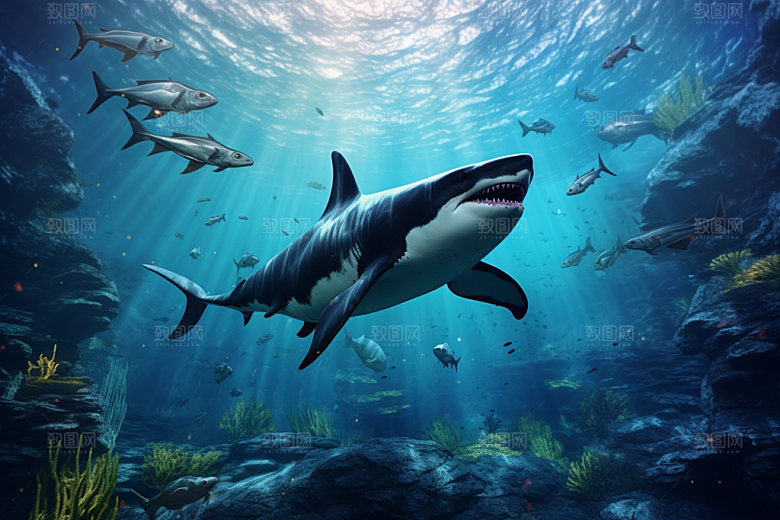 海底世界海洋生物高清摄影图