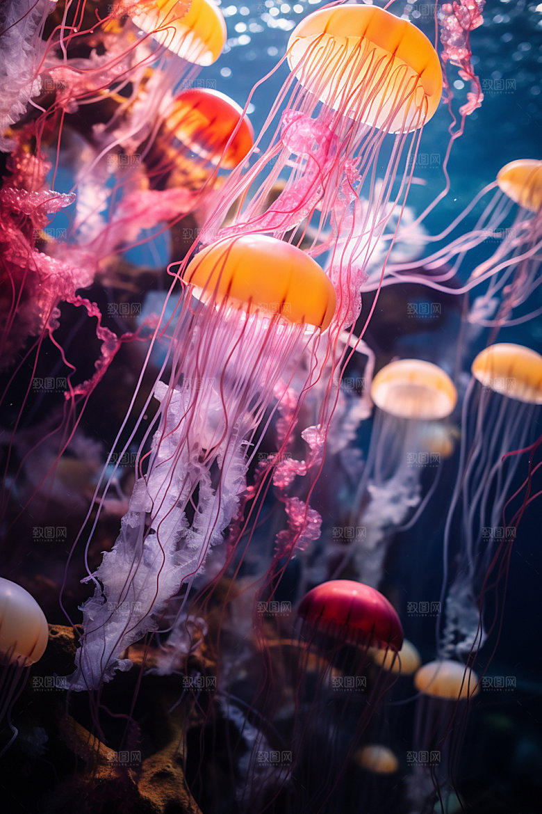海底世界自然环保摄影图
