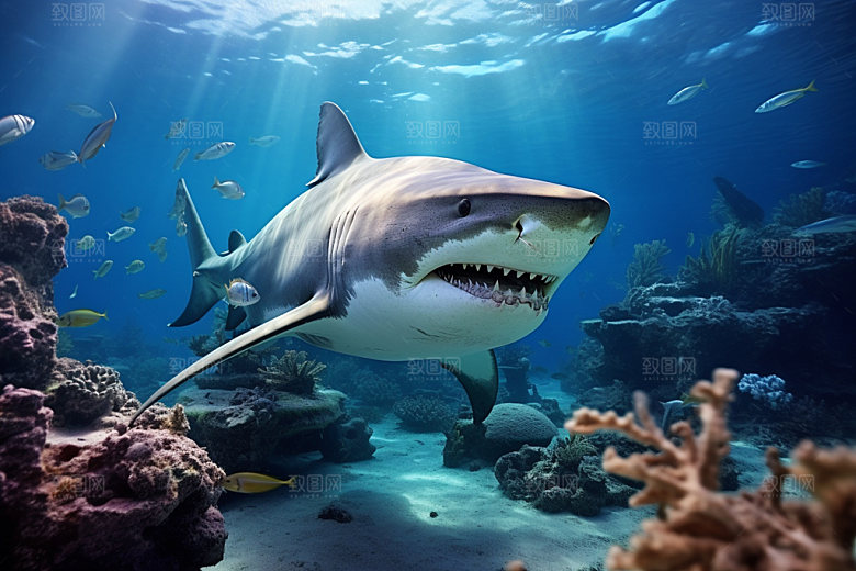 海底世界大海海洋生物摄影图