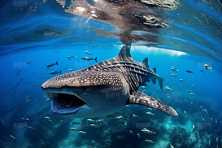 海底世界自然海洋生物摄影图