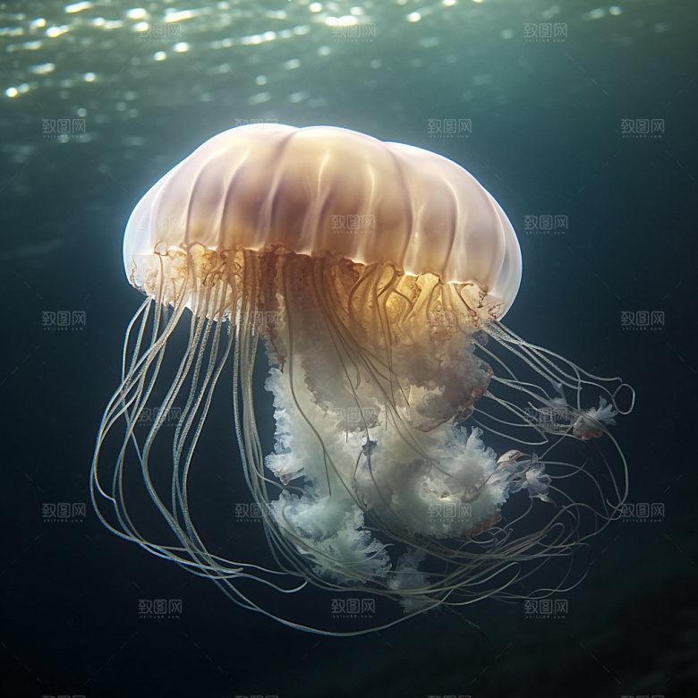 海洋生物大海自然摄影图