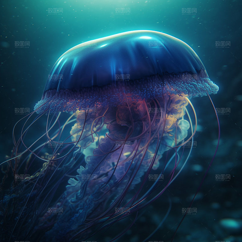 海洋生物自然水生物摄影图