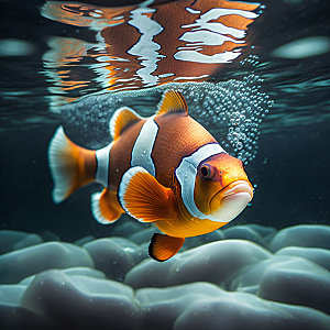 海洋生物高清海底世界摄影图
