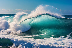 海浪高清大海摄影图