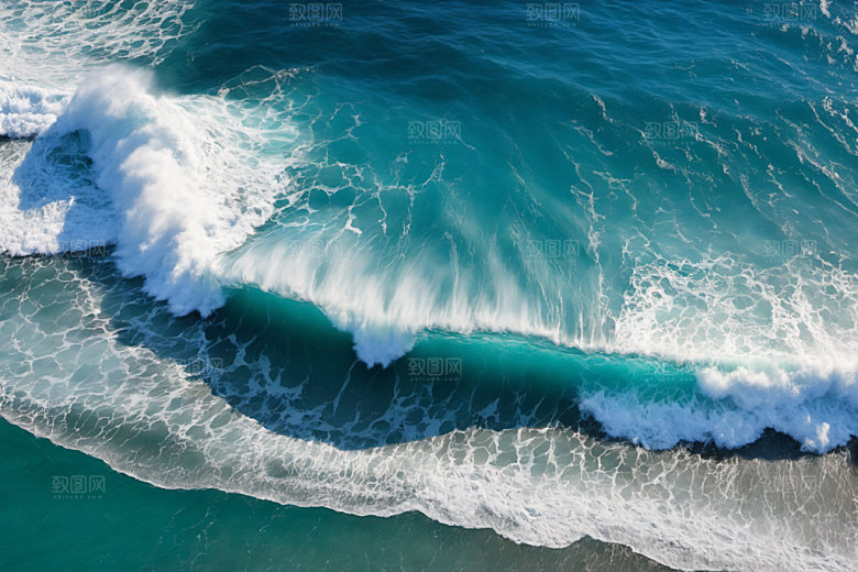 海浪高清大海摄影图