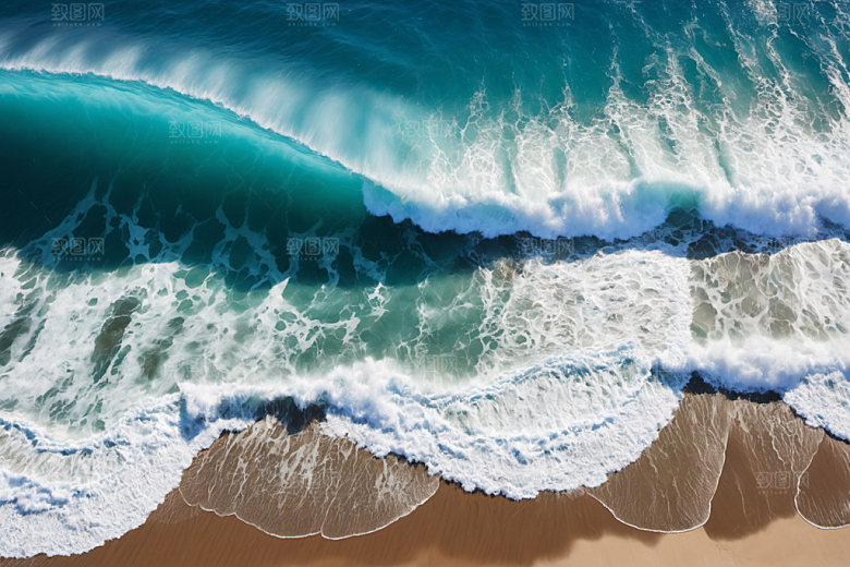 海浪高清大海摄影图