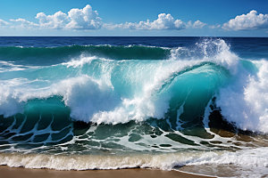 海浪高清大海摄影图