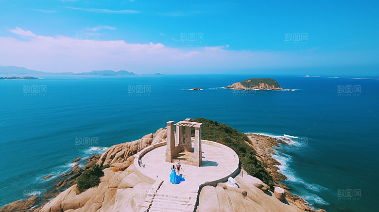 海南景色海滩摄影图