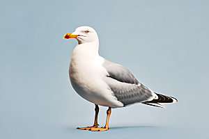 海鸥海鸟动物摄影图