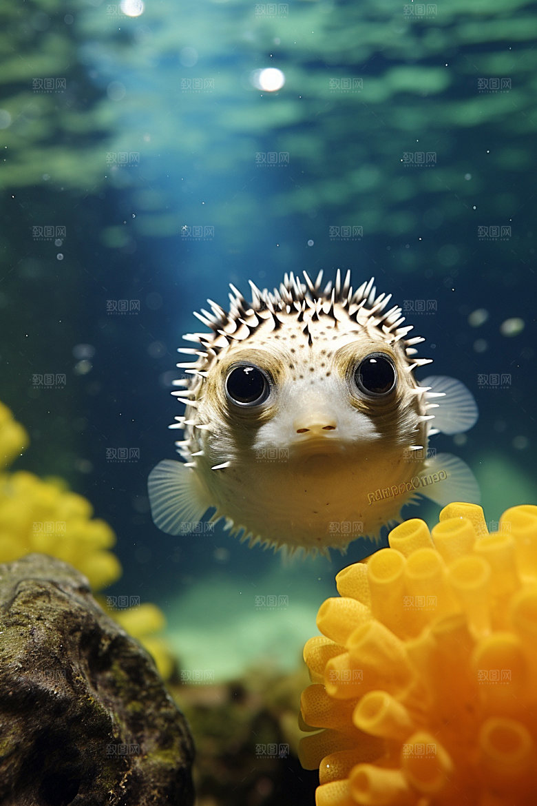 海洋生物自然环保素材