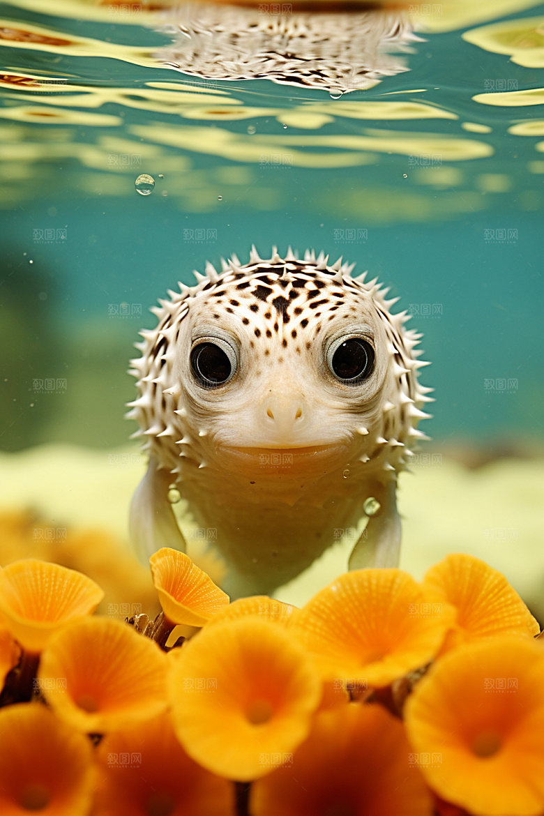 海洋生物游泳水下素材