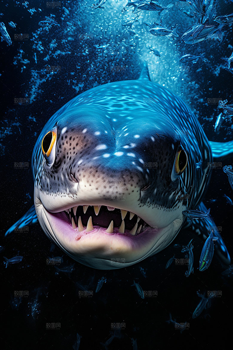 海洋生物生态自然素材