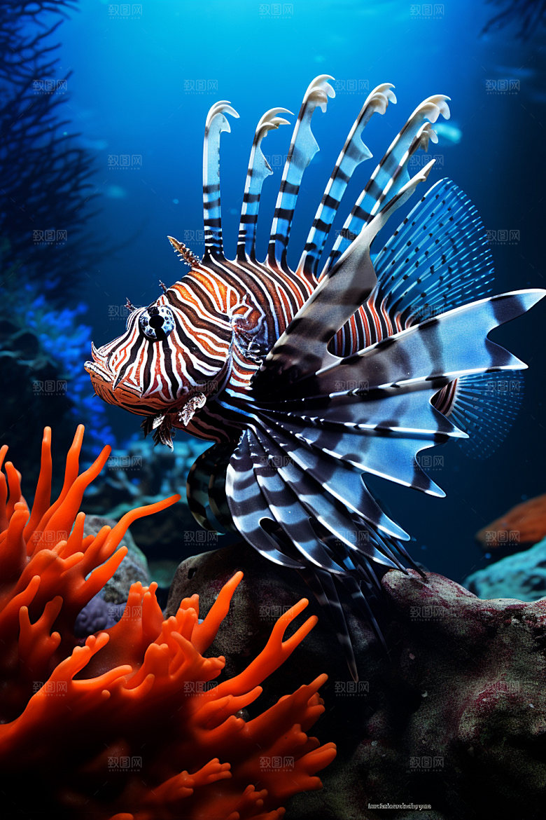 海洋生物动物水下素材