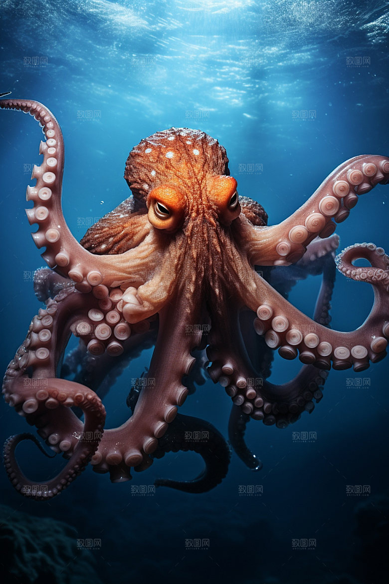 海洋生物海底世界自然素材