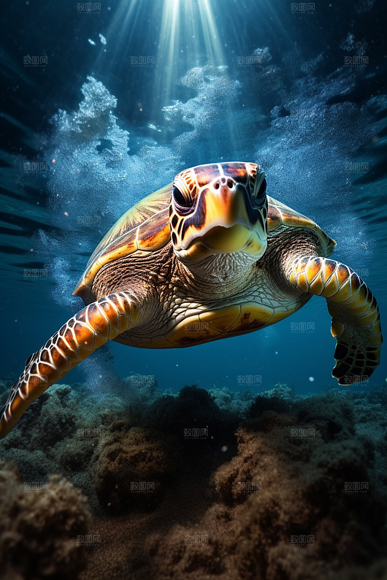 海洋生物自然动物素材