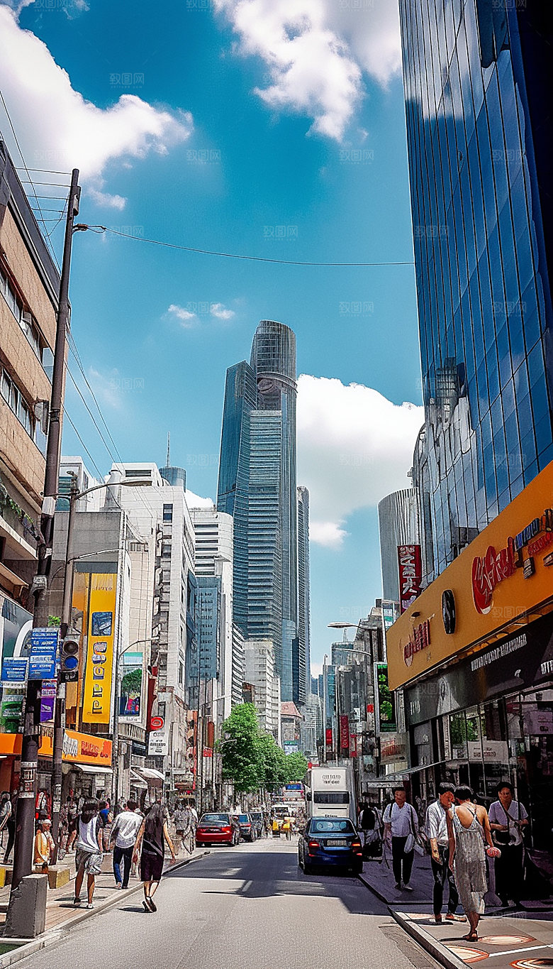 韩国景色风光摄影图