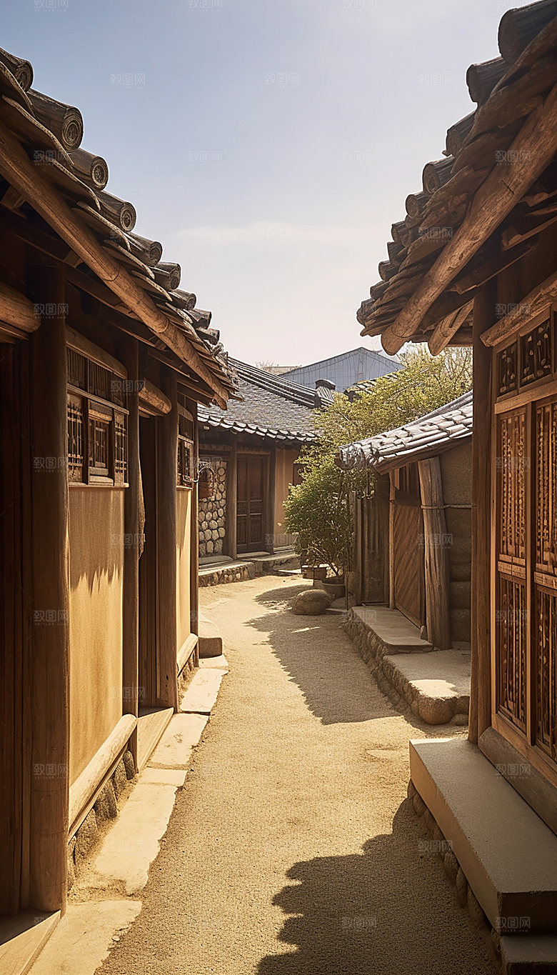 韩国度假旅游摄影图