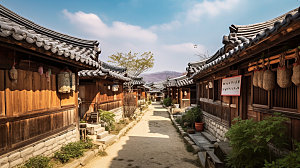 韩国风光景色摄影图