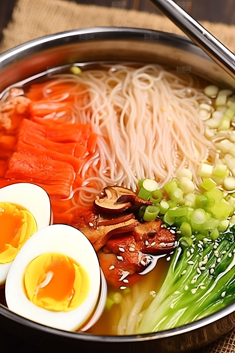 朝鲜冷面韩国冷面韩国料理摄影图