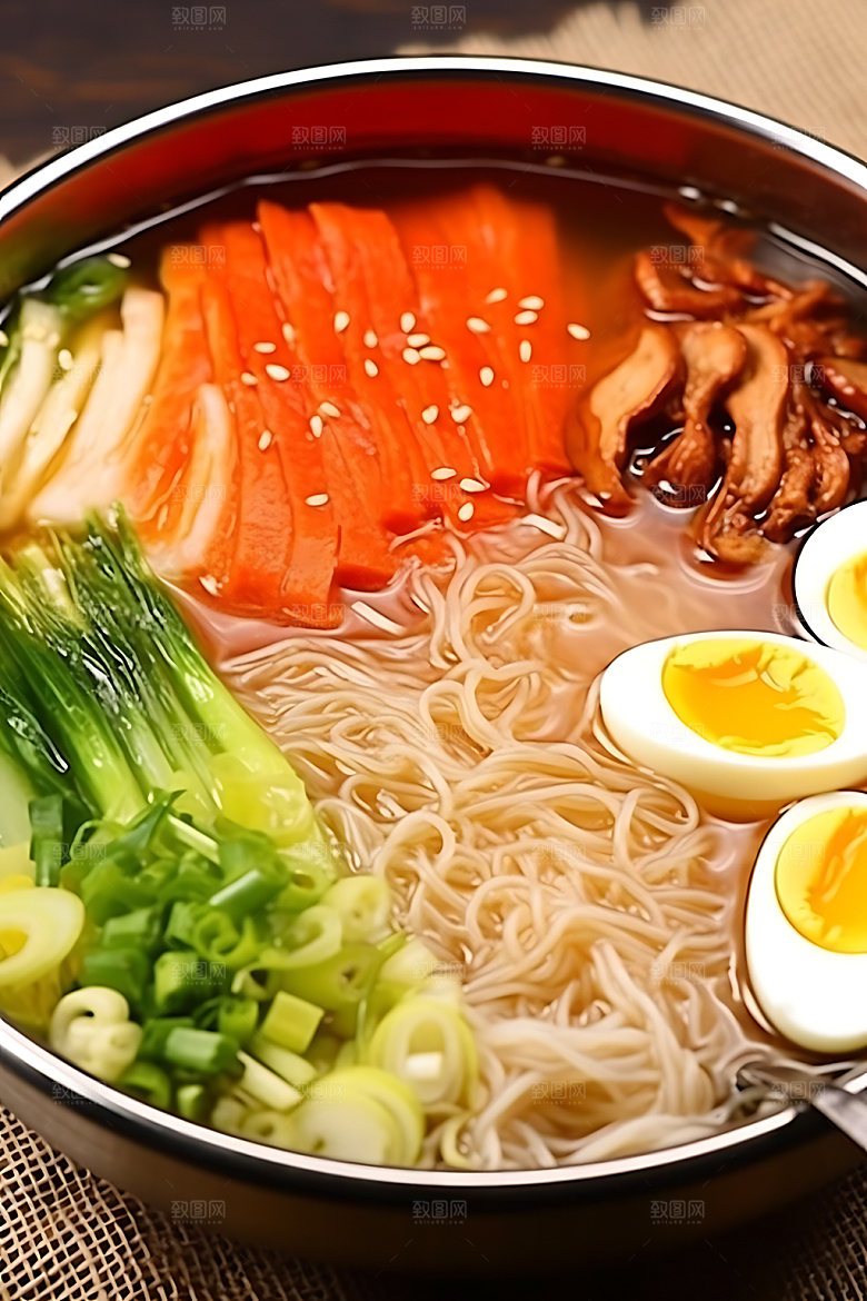 朝鲜冷面韩国冷面韩国料理摄影图