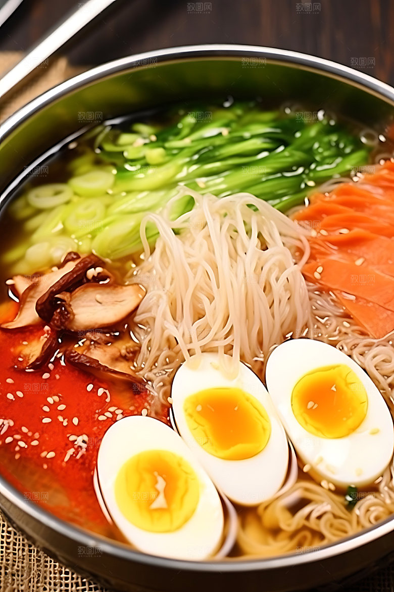 朝鲜冷面韩国冷面韩国料理摄影图