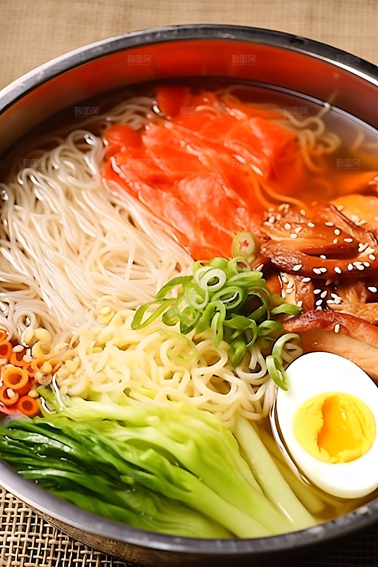 朝鲜冷面凉面美味摄影图