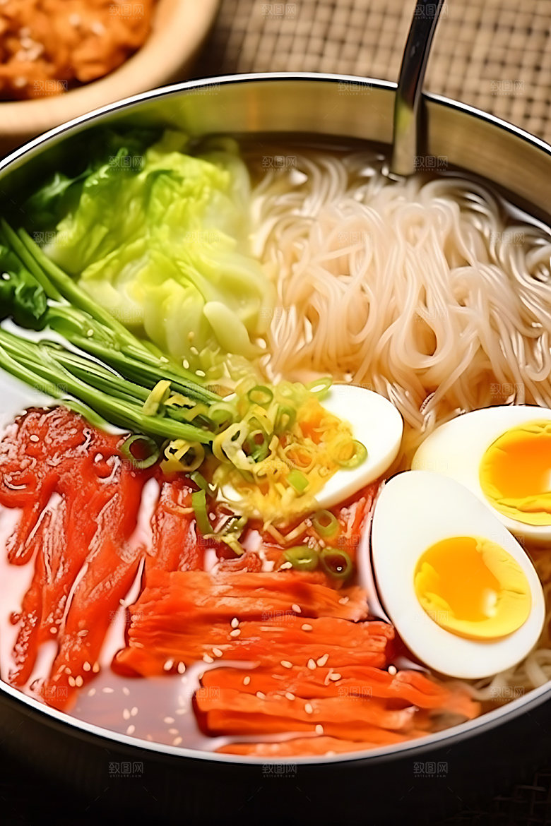 朝鲜冷面面食韩国冷面摄影图