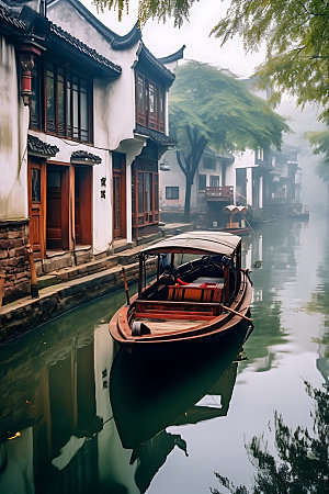 杭州旅游城市摄影图