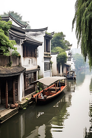 杭州风光城市摄影图