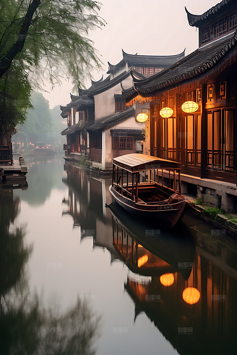 杭州城市风光摄影图