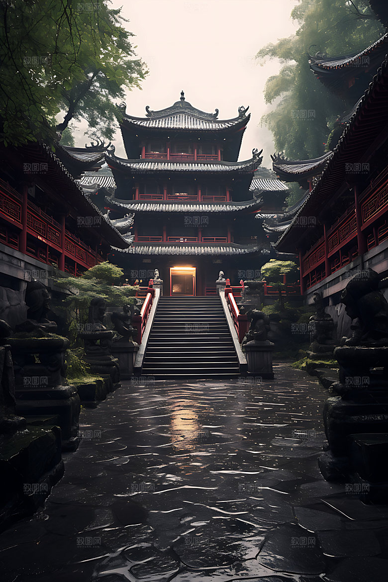 杭州旅游风光摄影图