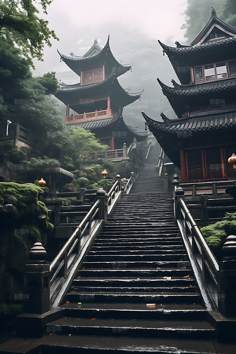 杭州景点风光摄影图