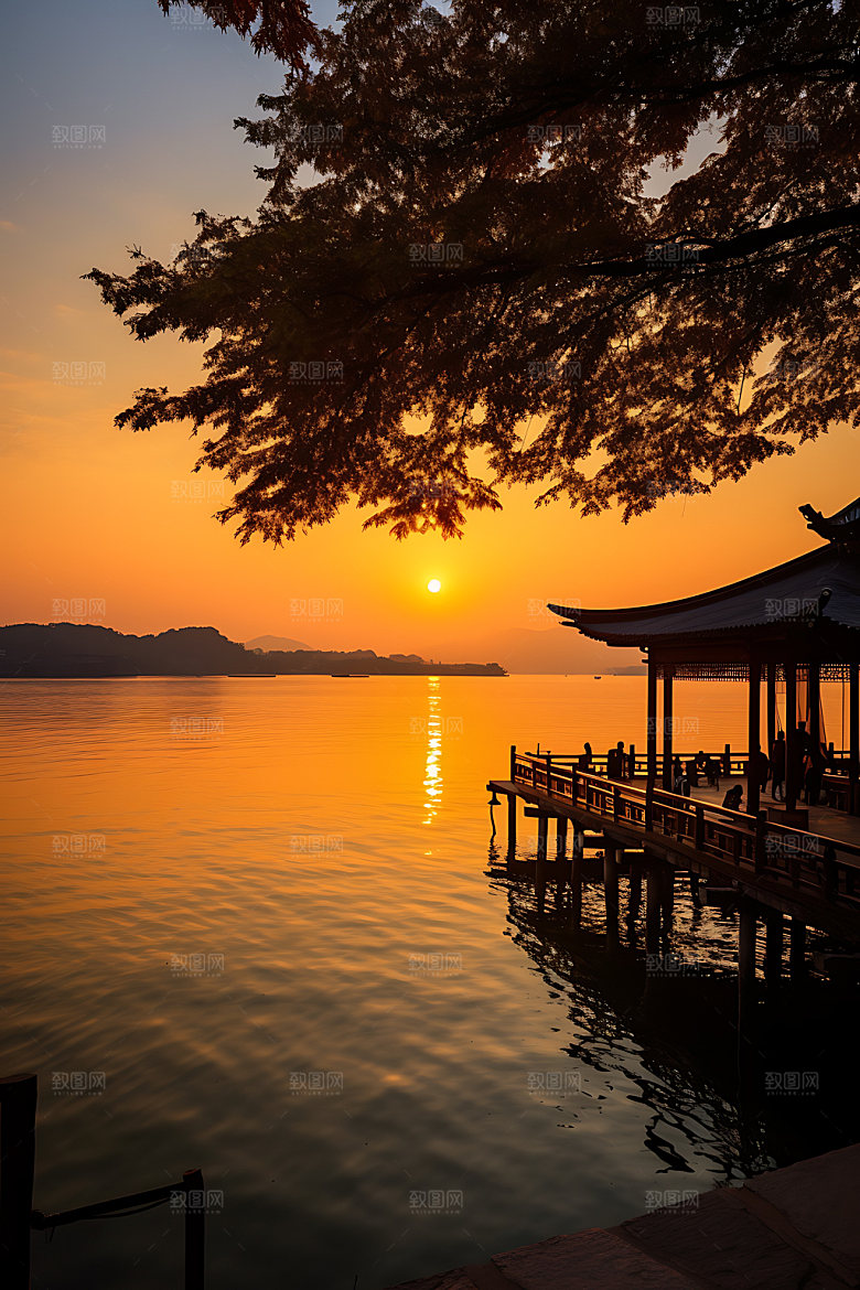 杭州风光旅游摄影图