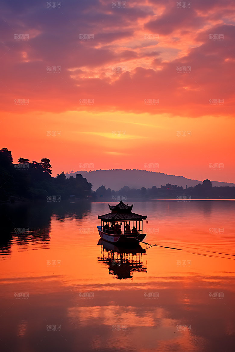 杭州风光景点摄影图