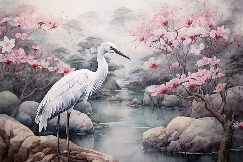 寒露手绘秋意插画