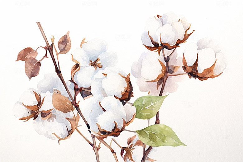 寒露精致文艺插画