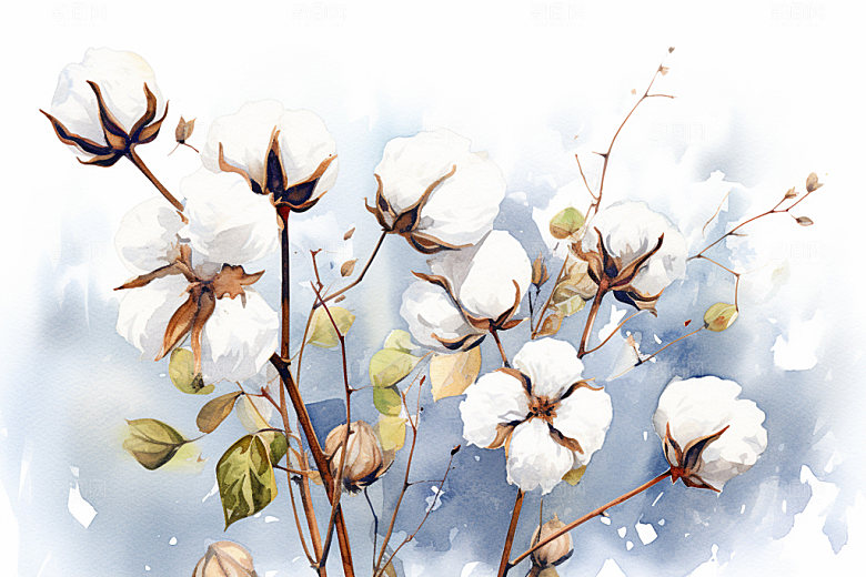 寒露节气手绘插画