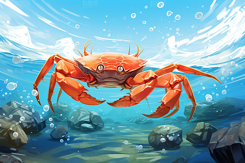 寒露精致传统插画