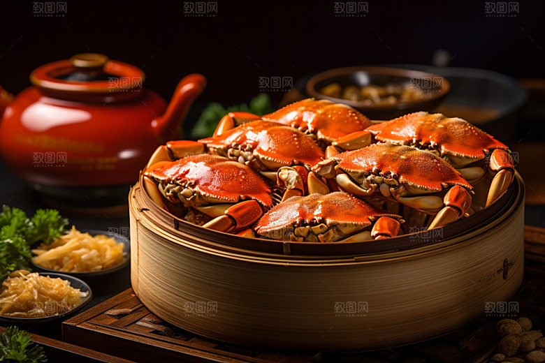 寒露十月季节摄影图