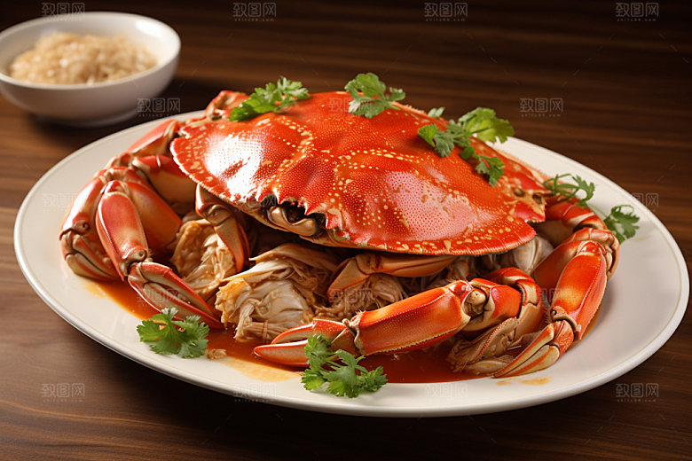 寒露风物应季摄影图