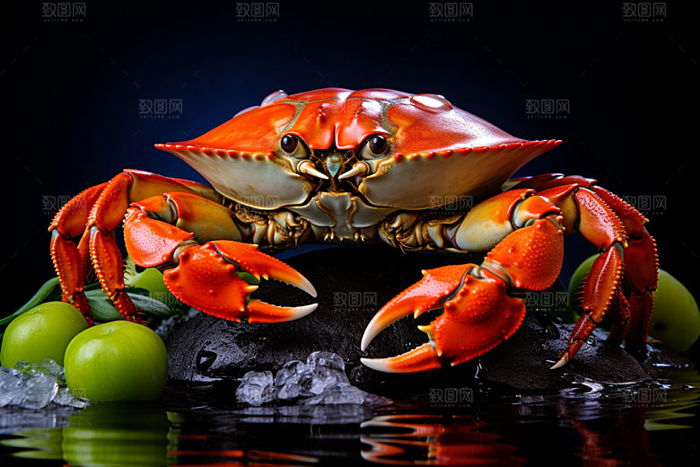 寒露风物季节摄影图