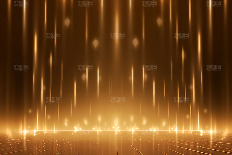 黑金光效大气奢华背景图