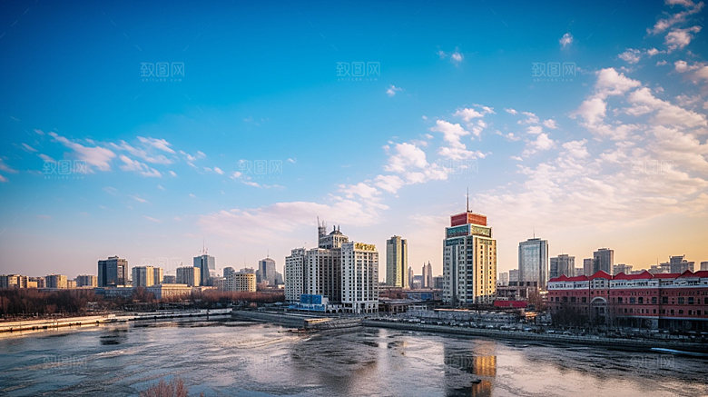 黑龙江景色东北摄影图